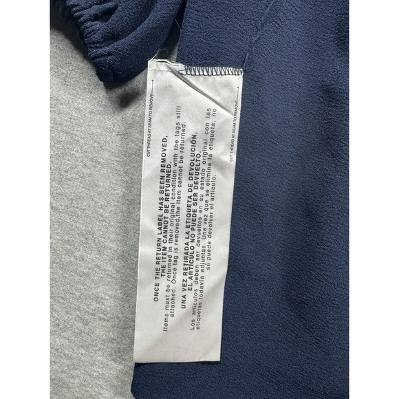 NWT $149 Dress the Population Mackenzie Twist Open Back Midnight Blue Sz XXL - Picture 7 of 10